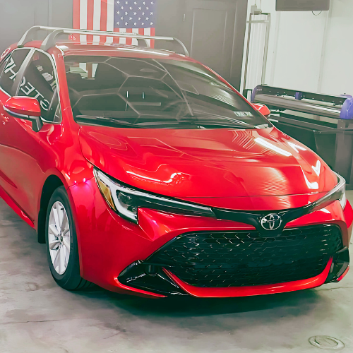 Toyota ceramic coated